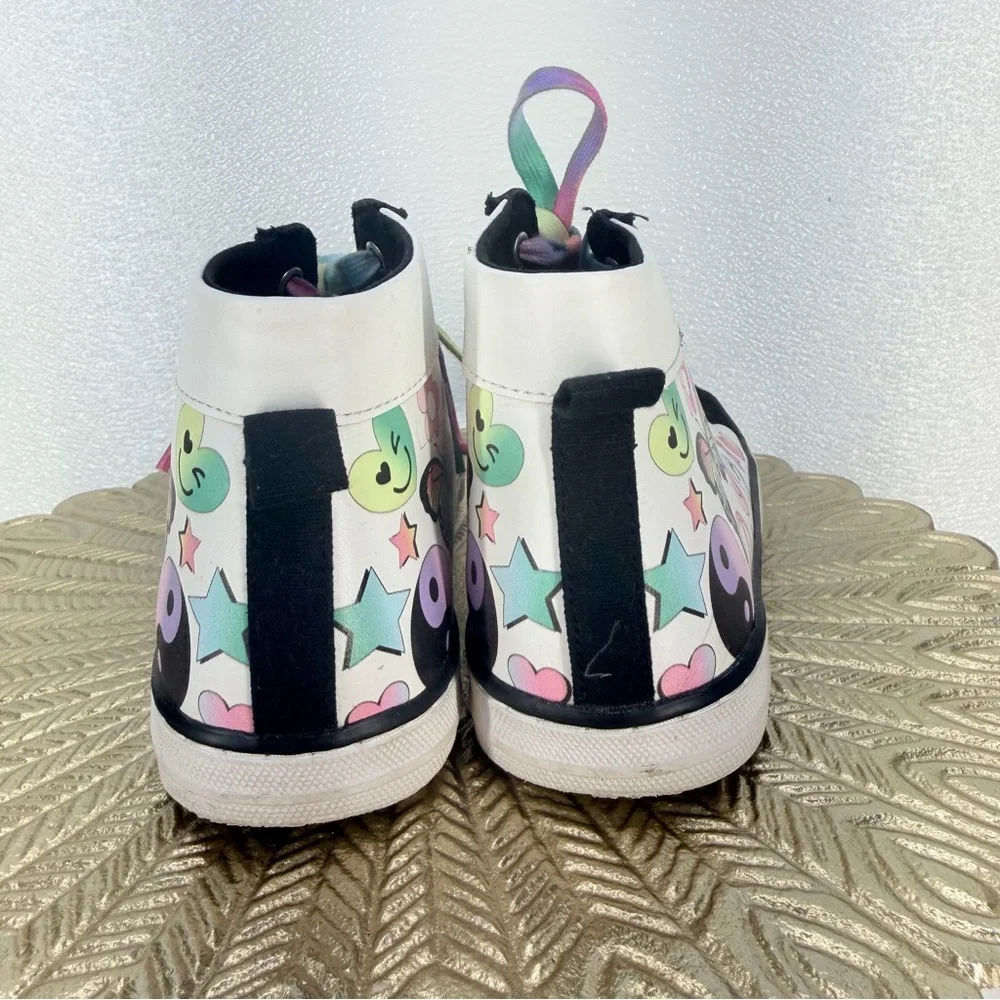 The Children’s Place‎ Girls High Top Sneakers Hearts Size 4
